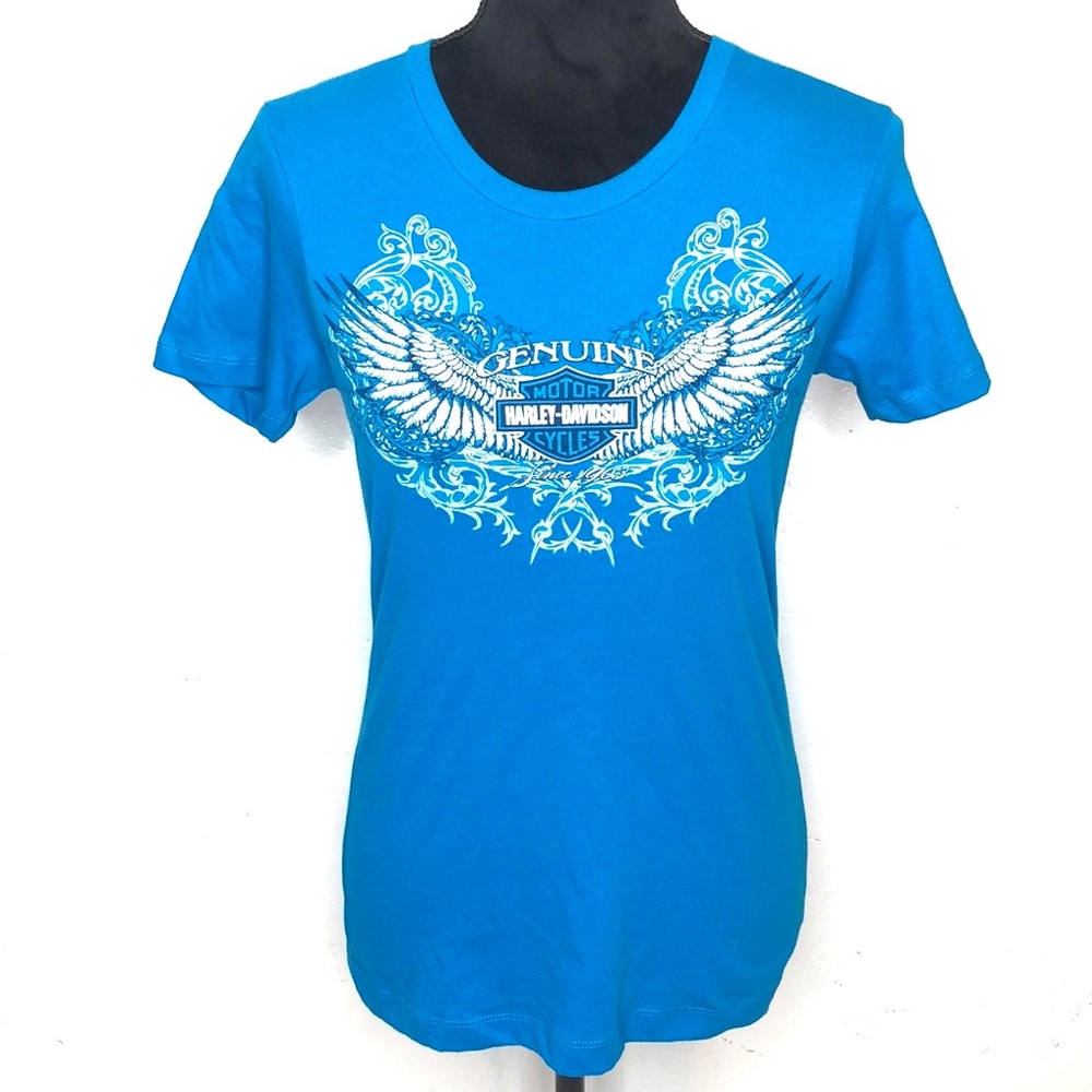 ‼️Harley Davidson Blue T-shirt